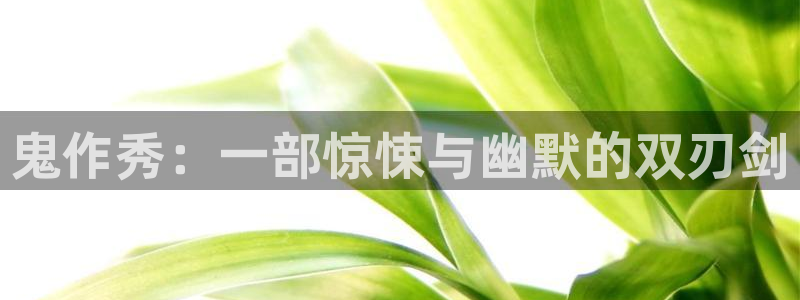 第九神马影视：鬼作秀：一部惊悚与幽默的双刃剑